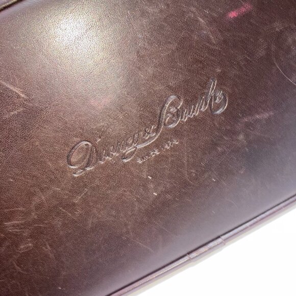 DOONEY & BOURKE Black Croc Embossed Leather Tote Bag w/Clutch and Keychain - Picture 8 of 16